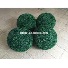 China manufacturer plastic artificial grass ball ornamental boxwood ball